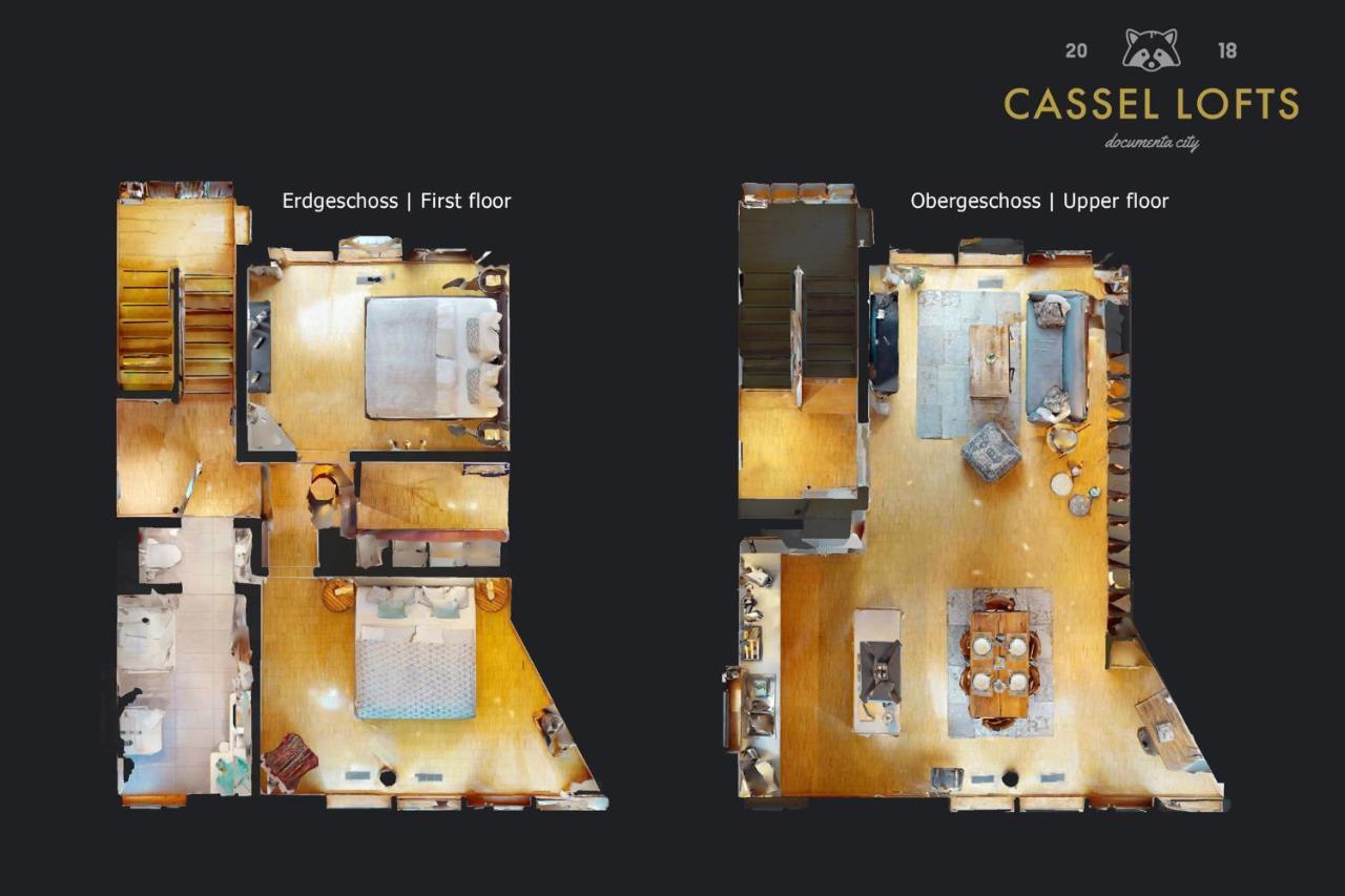 ꧁Cassel Lofts • Premium Maisonette꧂ Eksteriør bilde